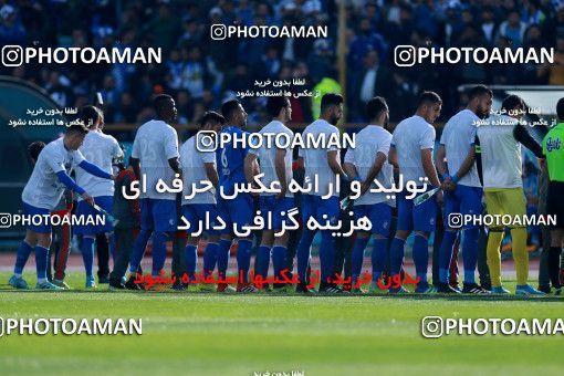 1018301, Tehran, Iran, لیگ برتر فوتبال ایران، Persian Gulf Cup، Week 25، Second Leg، Esteghlal 1 v 0 Persepolis on 2018/03/01 at Azadi Stadium