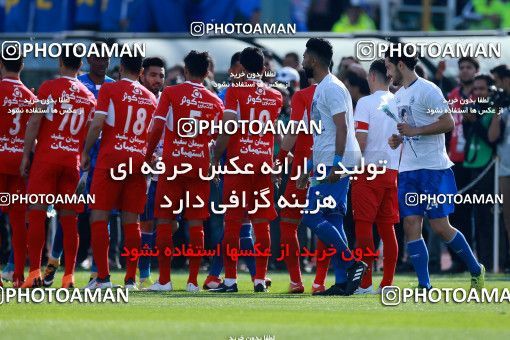 1018446, Tehran, Iran, لیگ برتر فوتبال ایران، Persian Gulf Cup، Week 25، Second Leg، Esteghlal 1 v 0 Persepolis on 2018/03/01 at Azadi Stadium