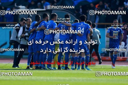 1019040, Tehran, Iran, لیگ برتر فوتبال ایران، Persian Gulf Cup، Week 25، Second Leg، Esteghlal 1 v 0 Persepolis on 2018/03/01 at Azadi Stadium