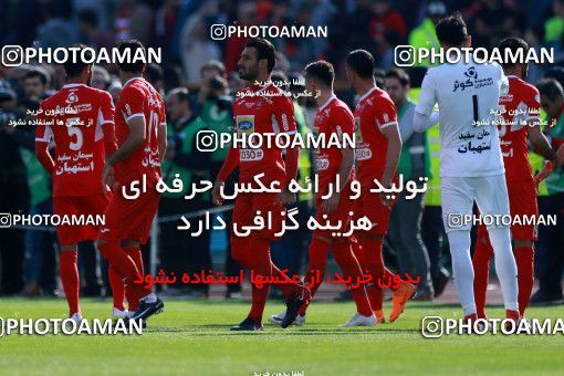 1019056, Tehran, Iran, لیگ برتر فوتبال ایران، Persian Gulf Cup، Week 25، Second Leg، 2018/03/01، Esteghlal 1 - 0 Persepolis