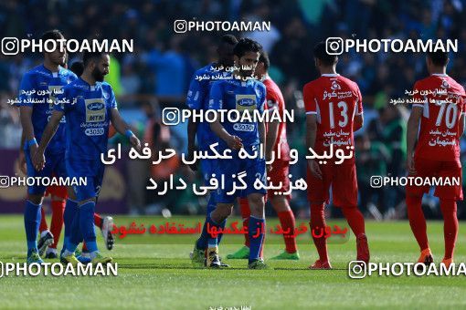 1018537, Tehran, Iran, لیگ برتر فوتبال ایران، Persian Gulf Cup، Week 25، Second Leg، Esteghlal 1 v 0 Persepolis on 2018/03/01 at Azadi Stadium