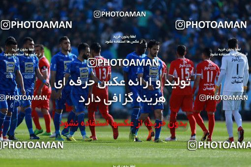 1018420, Tehran, Iran, لیگ برتر فوتبال ایران، Persian Gulf Cup، Week 25، Second Leg، Esteghlal 1 v 0 Persepolis on 2018/03/01 at Azadi Stadium