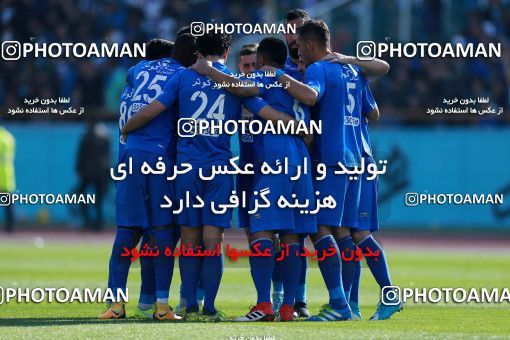 1018596, Tehran, Iran, لیگ برتر فوتبال ایران، Persian Gulf Cup، Week 25، Second Leg، Esteghlal 1 v 0 Persepolis on 2018/03/01 at Azadi Stadium