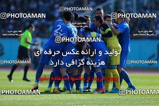 1018452, Tehran, Iran, لیگ برتر فوتبال ایران، Persian Gulf Cup، Week 25، Second Leg، Esteghlal 1 v 0 Persepolis on 2018/03/01 at Azadi Stadium