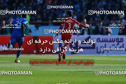 1018610, Tehran, Iran, لیگ برتر فوتبال ایران، Persian Gulf Cup، Week 25، Second Leg، Esteghlal 1 v 0 Persepolis on 2018/03/01 at Azadi Stadium