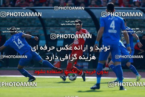 1018938, Tehran, Iran, لیگ برتر فوتبال ایران، Persian Gulf Cup، Week 25، Second Leg، Esteghlal 1 v 0 Persepolis on 2018/03/01 at Azadi Stadium