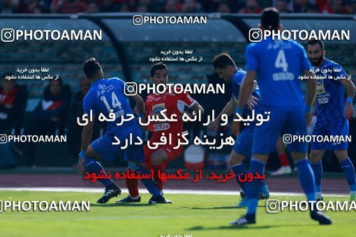 1018904, Tehran, Iran, لیگ برتر فوتبال ایران، Persian Gulf Cup، Week 25، Second Leg، Esteghlal 1 v 0 Persepolis on 2018/03/01 at Azadi Stadium