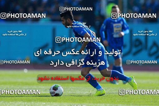 1018961, Tehran, Iran, لیگ برتر فوتبال ایران، Persian Gulf Cup، Week 25، Second Leg، Esteghlal 1 v 0 Persepolis on 2018/03/01 at Azadi Stadium