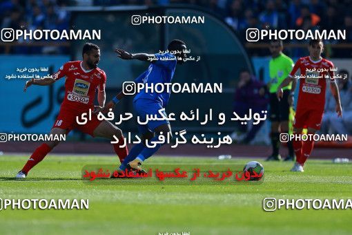 1018563, Tehran, Iran, لیگ برتر فوتبال ایران، Persian Gulf Cup، Week 25، Second Leg، Esteghlal 1 v 0 Persepolis on 2018/03/01 at Azadi Stadium