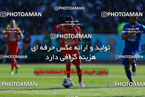 1018571, Tehran, Iran, لیگ برتر فوتبال ایران، Persian Gulf Cup، Week 25، Second Leg، Esteghlal 1 v 0 Persepolis on 2018/03/01 at Azadi Stadium