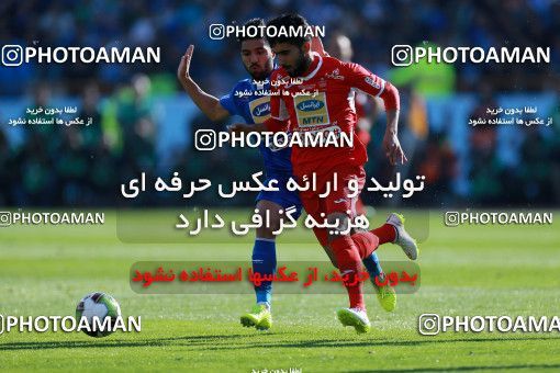 1018891, Tehran, Iran, لیگ برتر فوتبال ایران، Persian Gulf Cup، Week 25، Second Leg، Esteghlal 1 v 0 Persepolis on 2018/03/01 at Azadi Stadium