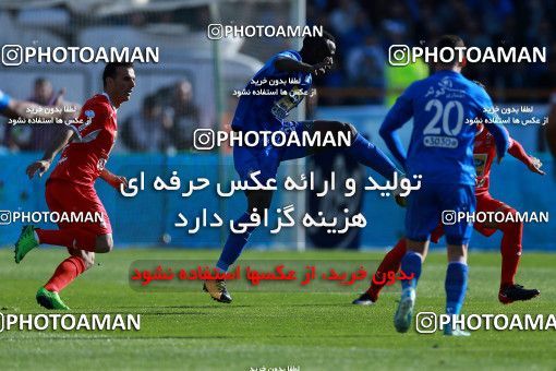 1018468, Tehran, Iran, لیگ برتر فوتبال ایران، Persian Gulf Cup، Week 25، Second Leg، Esteghlal 1 v 0 Persepolis on 2018/03/01 at Azadi Stadium