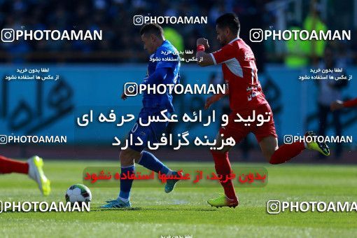 1019012, Tehran, Iran, لیگ برتر فوتبال ایران، Persian Gulf Cup، Week 25، Second Leg، Esteghlal 1 v 0 Persepolis on 2018/03/01 at Azadi Stadium