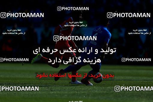 1018381, Tehran, Iran, لیگ برتر فوتبال ایران، Persian Gulf Cup، Week 25، Second Leg، Esteghlal 1 v 0 Persepolis on 2018/03/01 at Azadi Stadium