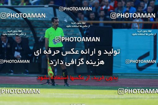 1018458, Tehran, Iran, لیگ برتر فوتبال ایران، Persian Gulf Cup، Week 25، Second Leg، Esteghlal 1 v 0 Persepolis on 2018/03/01 at Azadi Stadium
