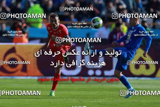 1018631, Tehran, Iran, لیگ برتر فوتبال ایران، Persian Gulf Cup، Week 25، Second Leg، Esteghlal 1 v 0 Persepolis on 2018/03/01 at Azadi Stadium