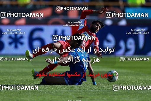 1018319, Tehran, Iran, لیگ برتر فوتبال ایران، Persian Gulf Cup، Week 25، Second Leg، Esteghlal 1 v 0 Persepolis on 2018/03/01 at Azadi Stadium