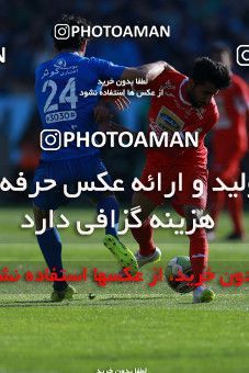 1018325, Tehran, Iran, لیگ برتر فوتبال ایران، Persian Gulf Cup، Week 25، Second Leg، Esteghlal 1 v 0 Persepolis on 2018/03/01 at Azadi Stadium