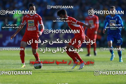 1018346, Tehran, Iran, لیگ برتر فوتبال ایران، Persian Gulf Cup، Week 25، Second Leg، Esteghlal 1 v 0 Persepolis on 2018/03/01 at Azadi Stadium