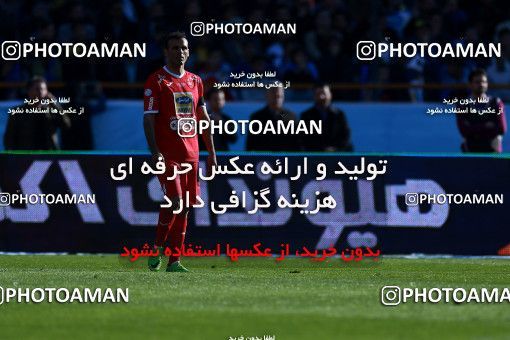 1018538, Tehran, Iran, لیگ برتر فوتبال ایران، Persian Gulf Cup، Week 25، Second Leg، Esteghlal 1 v 0 Persepolis on 2018/03/01 at Azadi Stadium