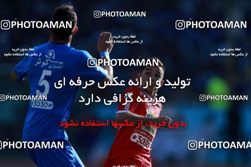 1018509, Tehran, Iran, لیگ برتر فوتبال ایران، Persian Gulf Cup، Week 25، Second Leg، Esteghlal 1 v 0 Persepolis on 2018/03/01 at Azadi Stadium
