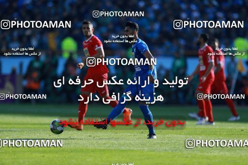 1018946, Tehran, Iran, لیگ برتر فوتبال ایران، Persian Gulf Cup، Week 25، Second Leg، Esteghlal 1 v 0 Persepolis on 2018/03/01 at Azadi Stadium
