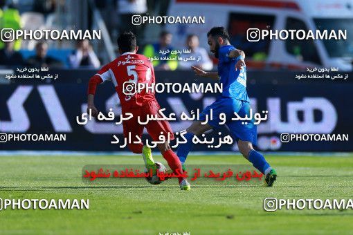 1018323, Tehran, Iran, لیگ برتر فوتبال ایران، Persian Gulf Cup، Week 25، Second Leg، Esteghlal 1 v 0 Persepolis on 2018/03/01 at Azadi Stadium