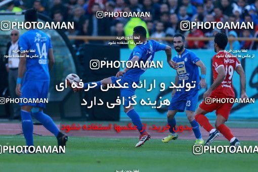 1018639, Tehran, Iran, لیگ برتر فوتبال ایران، Persian Gulf Cup، Week 25، Second Leg، Esteghlal 1 v 0 Persepolis on 2018/03/01 at Azadi Stadium