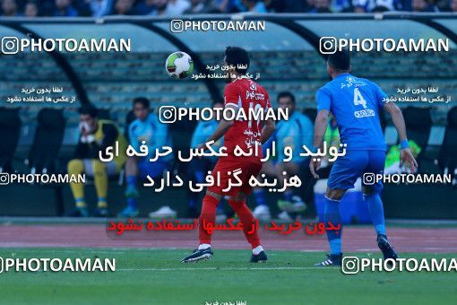 1018602, Tehran, Iran, لیگ برتر فوتبال ایران، Persian Gulf Cup، Week 25، Second Leg، Esteghlal 1 v 0 Persepolis on 2018/03/01 at Azadi Stadium