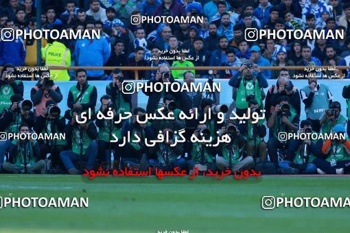 1019033, Tehran, Iran, لیگ برتر فوتبال ایران، Persian Gulf Cup، Week 25، Second Leg، Esteghlal 1 v 0 Persepolis on 2018/03/01 at Azadi Stadium