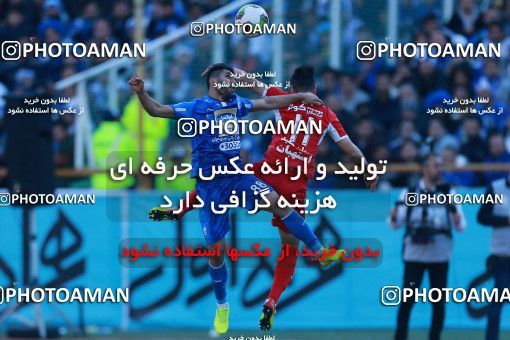 1019078, Tehran, Iran, لیگ برتر فوتبال ایران، Persian Gulf Cup، Week 25، Second Leg، Esteghlal 1 v 0 Persepolis on 2018/03/01 at Azadi Stadium