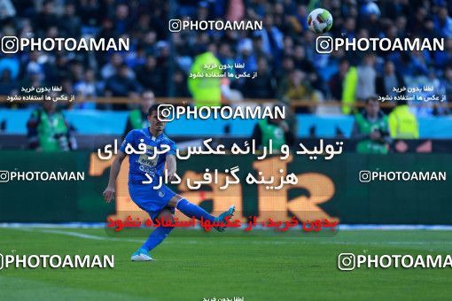 1018612, Tehran, Iran, لیگ برتر فوتبال ایران، Persian Gulf Cup، Week 25، Second Leg، Esteghlal 1 v 0 Persepolis on 2018/03/01 at Azadi Stadium