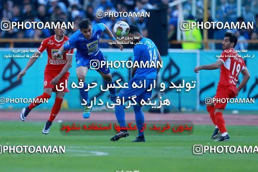 1018721, Tehran, Iran, لیگ برتر فوتبال ایران، Persian Gulf Cup، Week 25، Second Leg، Esteghlal 1 v 0 Persepolis on 2018/03/01 at Azadi Stadium