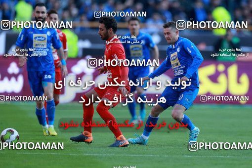 1018698, Tehran, Iran, لیگ برتر فوتبال ایران، Persian Gulf Cup، Week 25، Second Leg، Esteghlal 1 v 0 Persepolis on 2018/03/01 at Azadi Stadium