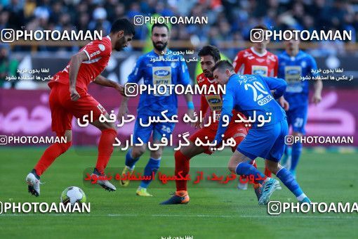 1018616, Tehran, Iran, لیگ برتر فوتبال ایران، Persian Gulf Cup، Week 25، Second Leg، Esteghlal 1 v 0 Persepolis on 2018/03/01 at Azadi Stadium