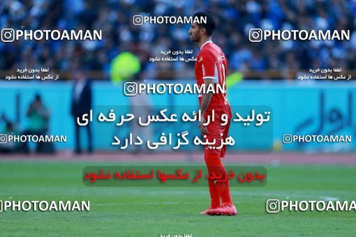 1019076, Tehran, Iran, لیگ برتر فوتبال ایران، Persian Gulf Cup، Week 25، Second Leg، Esteghlal 1 v 0 Persepolis on 2018/03/01 at Azadi Stadium