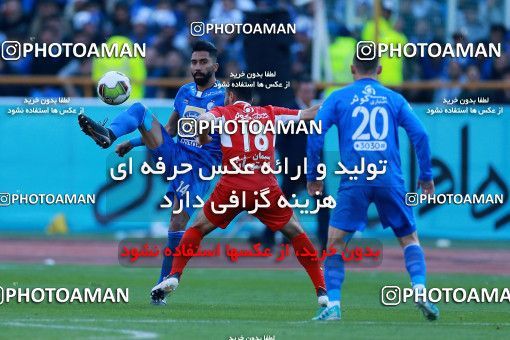1018594, Tehran, Iran, لیگ برتر فوتبال ایران، Persian Gulf Cup، Week 25، Second Leg، Esteghlal 1 v 0 Persepolis on 2018/03/01 at Azadi Stadium