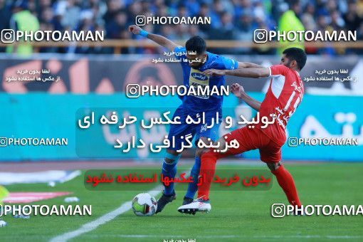 1019122, Tehran, Iran, لیگ برتر فوتبال ایران، Persian Gulf Cup، Week 25، Second Leg، Esteghlal 1 v 0 Persepolis on 2018/03/01 at Azadi Stadium