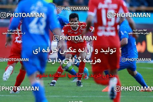 1018765, Tehran, Iran, لیگ برتر فوتبال ایران، Persian Gulf Cup، Week 25، Second Leg، Esteghlal 1 v 0 Persepolis on 2018/03/01 at Azadi Stadium