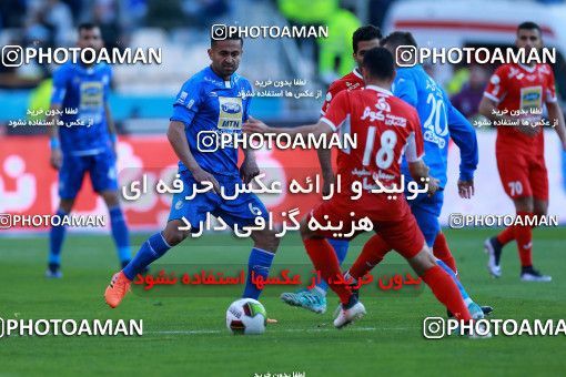 1018484, Tehran, Iran, لیگ برتر فوتبال ایران، Persian Gulf Cup، Week 25، Second Leg، Esteghlal 1 v 0 Persepolis on 2018/03/01 at Azadi Stadium