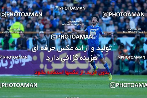 1018540, Tehran, Iran, لیگ برتر فوتبال ایران، Persian Gulf Cup، Week 25، Second Leg، Esteghlal 1 v 0 Persepolis on 2018/03/01 at Azadi Stadium