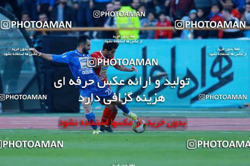 1018600, Tehran, Iran, لیگ برتر فوتبال ایران، Persian Gulf Cup، Week 25، Second Leg، Esteghlal 1 v 0 Persepolis on 2018/03/01 at Azadi Stadium