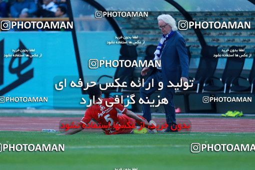 1018285, Tehran, Iran, لیگ برتر فوتبال ایران، Persian Gulf Cup، Week 25، Second Leg، Esteghlal 1 v 0 Persepolis on 2018/03/01 at Azadi Stadium