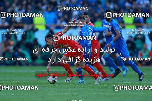 1018383, Tehran, Iran, لیگ برتر فوتبال ایران، Persian Gulf Cup، Week 25، Second Leg، Esteghlal 1 v 0 Persepolis on 2018/03/01 at Azadi Stadium