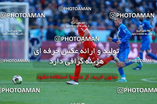 1019092, Tehran, Iran, لیگ برتر فوتبال ایران، Persian Gulf Cup، Week 25، Second Leg، Esteghlal 1 v 0 Persepolis on 2018/03/01 at Azadi Stadium