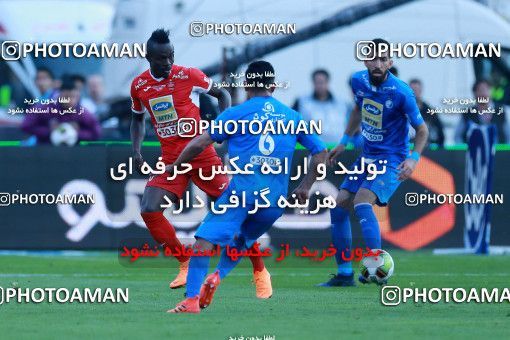 1018869, Tehran, Iran, لیگ برتر فوتبال ایران، Persian Gulf Cup، Week 25، Second Leg، Esteghlal 1 v 0 Persepolis on 2018/03/01 at Azadi Stadium