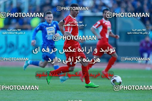 1018758, Tehran, Iran, لیگ برتر فوتبال ایران، Persian Gulf Cup، Week 25، Second Leg، Esteghlal 1 v 0 Persepolis on 2018/03/01 at Azadi Stadium
