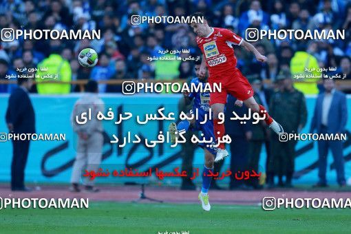 1018517, Tehran, Iran, لیگ برتر فوتبال ایران، Persian Gulf Cup، Week 25، Second Leg، Esteghlal 1 v 0 Persepolis on 2018/03/01 at Azadi Stadium