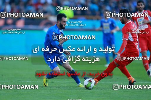 1018607, Tehran, Iran, لیگ برتر فوتبال ایران، Persian Gulf Cup، Week 25، Second Leg، Esteghlal 1 v 0 Persepolis on 2018/03/01 at Azadi Stadium