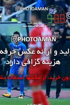 1018579, Tehran, Iran, لیگ برتر فوتبال ایران، Persian Gulf Cup، Week 25، Second Leg، Esteghlal 1 v 0 Persepolis on 2018/03/01 at Azadi Stadium